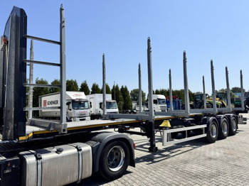 Полуприцеп лесовоз MEGA TIMBER LONG Holzauflieger 6 Rungenpaare: фото 2