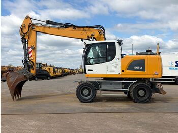 Колёсный экскаватор LIEBHERR