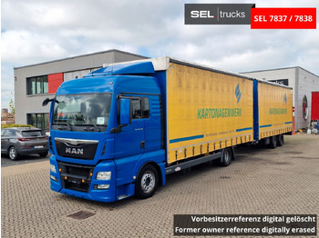Тентованный грузовик MAN TGX 18.440