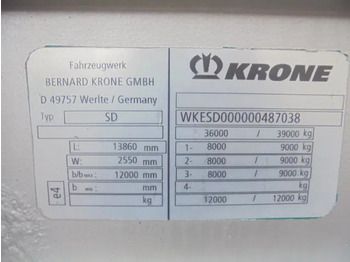 Тентованный полуприцеп Krone SD: фото 3