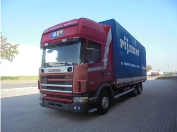 Грузовик с закрытым кузовом SCANIA R114