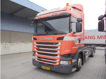 Грузовик с закрытым кузовом SCANIA R 410