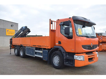 Грузовик бортовой/ Платформа, Автоманипулятор Renault Premium 410: фото 4