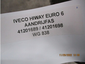 Приводный вал для Грузовиков Iveco 41201689 / 41201698 AANDRIJFAS HI WAY EURO 6: фото 3