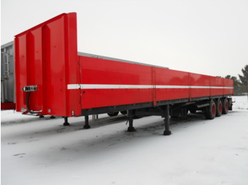 Прицеп бортовой/ Платформа HRD 40 T.: фото 1