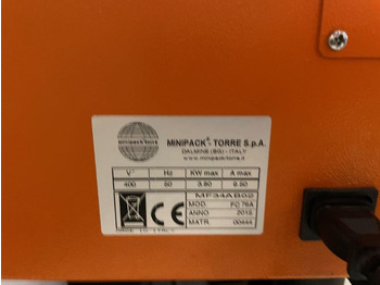 Упаковочное оборудование semi-automatic shrink wrapping machine - hood shrinker Torre Minipack FC 76 A: фото 2