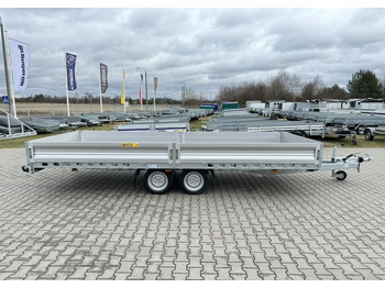 Новый Прицеп бортовой/ Платформа Wiola Multitrailer 3.5S | 500 x 210 cm | najazdy aluminiowe | burty aluminiowe: фото 4