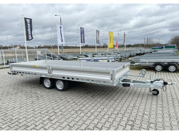 Новый Прицеп бортовой/ Платформа Wiola Multitrailer 3.5S | 500 x 210 cm | najazdy aluminiowe | burty aluminiowe: фото 3