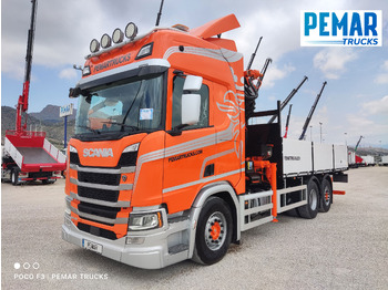 SCANIA R 540 6X2 GRUA CAJA FIJA в лизинг SCANIA R 540 6X2 GRUA CAJA FIJA: фото 2