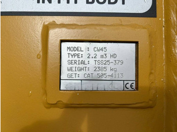 Ковш для Строительной техники CW 45 Rock Bucket: фото 5