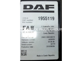 Блок управления DAF CF