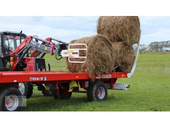 Новый Сельскохозяйственный прицеп-платформа Metal-Fach T014/1 Ballentransportanhänger Ballenanhänger Ballenwagen: фото 4 Новый Сельскохозяйственный прицеп-платформа Metal-Fach T014/1 Ballentransportanhänger Ballenanhänger Ballenwagen: фото 4