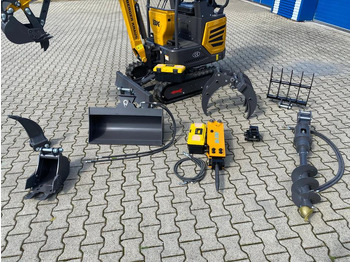 Мини-экскаватор Minibagger BK1250JSR inkl. großem Zubehörpaket *INKL.19% MWST*BERGER KRAUS*KUBOTA* VERSTELLFAHRWERK*SOFORT!*: фото 2