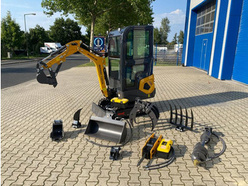 Мини-экскаватор Minibagger BK1250KJSR inkl. großem Zubehörpaket *INKL.19% MWST*BERGER KRAUS*KUBOTA* VERSTELLFAHRWERK*SOFORT!*: фото 2
