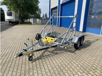 Кабельный транспортер Vermietung / Kabelanhänger 2700KG / Nutzlast 2094KG / Kabeltrommel-Anhänger / Glasfaser/ 1 Monat: фото 3
