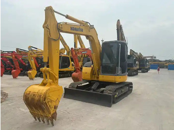 Гусеничный экскаватор Japan Surplus Backhoe Excavator Komatsu Pc78us Pc60 Tracked Excavator With Blade Dozer For The Philippines In Shanghai: фото 3