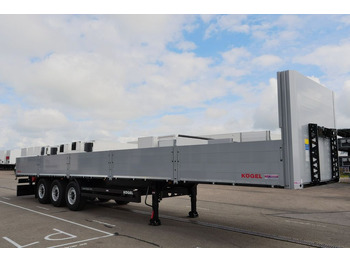 Новый Полуприцеп бортовой/ Платформа Kögel SN24/ BW 800 mm/144 x rungent. BPW/ LENKACHSE: фото 2