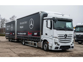 Тентованный грузовик MERCEDES-BENZ Actros 1842