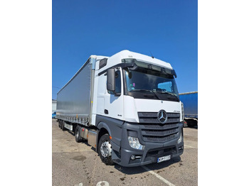 Тентованный грузовик MERCEDES-BENZ Actros 1845