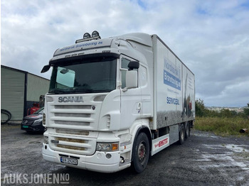 Грузовик с закрытым кузовом SCANIA R