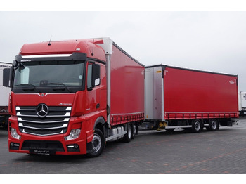 Тентованный грузовик MERCEDES-BENZ Actros 2548