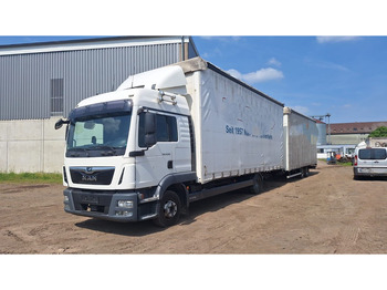 Тентованный грузовик MAN TGL 8.250