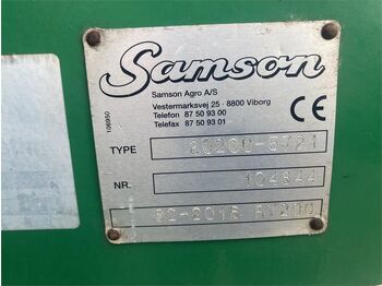 Техника для внесения удобрений Samson RV200 OMRØRER: фото 5