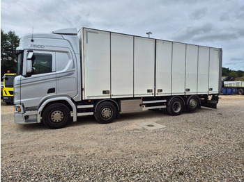 Грузовик с закрытым кузовом Scania R 500 8x2 //Rampe// Underboring: фото 3