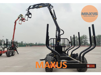 Новый Лесной прицеп Remorca forestieră MAXUS 1400 + Macara 780: фото 3