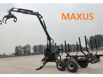 Новый Лесной прицеп Remorca forestieră MAXUS 1400 + Macara 780: фото 4
