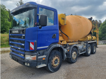Автобетоносмеситель SCANIA R124