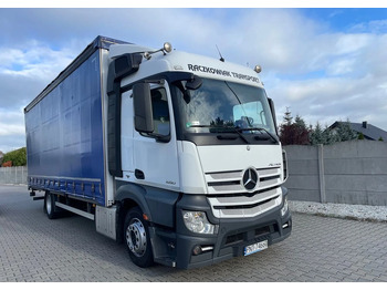 Тентованный грузовик MERCEDES-BENZ Actros 1830