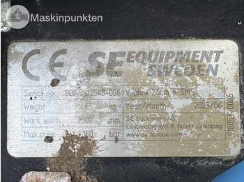 Отвал для снега SE Equipment Sweden & Drivex snöplog och sandspridare: фото 5