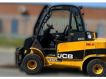 Телескопический погрузчик JCB TLT35D / 4X4 / DIESEL / 4100MM / CABIN / LIKE NEW: фото 4