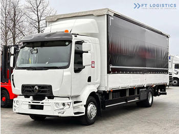 Тентованный грузовик Renault Midlum 250 Renault D 250 / AUTOMATIC / 4X2 / 18 PALLETS / TAIL LIFT / SIDE BOARDS / curtainsider truck: фото 2