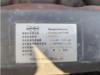 Новый Двигатель для Экскаваторов DOOSAN DB58TIS: фото 3