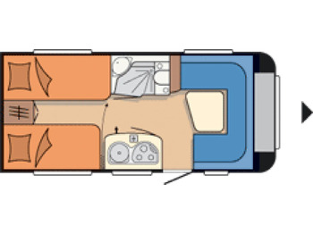 Прицеп дача Wohnwagen Hobby De Luxe 460 LU: фото 2