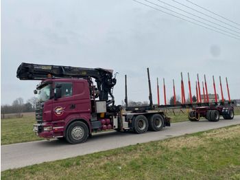 Тягач, Полуприцеп лесовоз SCANIA R500: фото 2 Тягач, Полуприцеп лесовоз SCANIA R500: фото 2