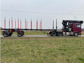 Тягач, Полуприцеп лесовоз SCANIA R500: фото 4 Тягач, Полуприцеп лесовоз SCANIA R500: фото 4