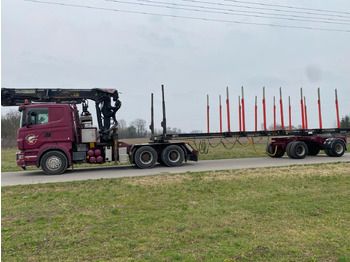 Тягач, Полуприцеп лесовоз SCANIA R500: фото 3 Тягач, Полуприцеп лесовоз SCANIA R500: фото 3