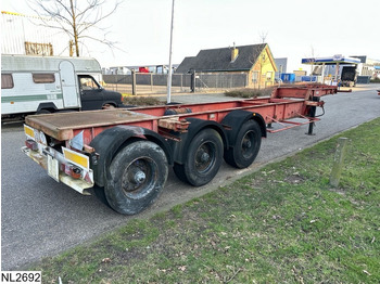 Полуприцеп-контейнеровоз/ Сменный кузов Fruehauf Container 20 FT, Steel suspension: фото 2