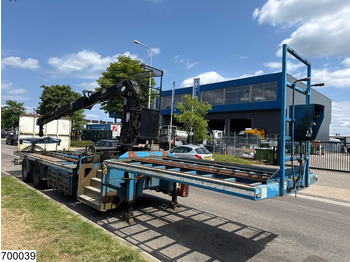 Полуприцеп бортовой/ Платформа Samro open laadbak Hiab: фото 4