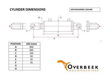 Гидравлика Atlas - Lifting cylinder/Hubzylinder/Hefcilinder: фото 4