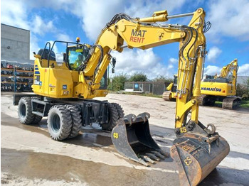 Колёсный экскаватор KOMATSU