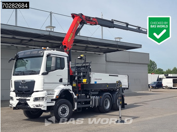 MAN TGS 28.520 6X4 Palfinger PK24001 SLD 5 Kran 2-way tipper Retarder Big-Axle Liftachse Euro 6 в лизинг MAN TGS 28.520 6X4 Palfinger PK24001 SLD 5 Kran 2-way tipper Retarder Big-Axle Liftachse Euro 6: фото 1