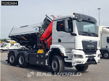 MAN TGS 28.520 6X4 Palfinger PK24001 SLD 5 Kran 2-way tipper Retarder Big-Axle Liftachse Euro 6 в лизинг MAN TGS 28.520 6X4 Palfinger PK24001 SLD 5 Kran 2-way tipper Retarder Big-Axle Liftachse Euro 6: фото 3