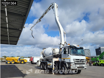 Mercedes-Benz Actros 3241 8X4 Cifa MK24.4Z Pompe+Mixer Retarder 3-Pedals Steelsuspension Big-Axle Euro 5 в лизинг Mercedes-Benz Actros 3241 8X4 Cifa MK24.4Z Pompe+Mixer Retarder 3-Pedals Steelsuspension Big-Axle Euro 5: фото 3