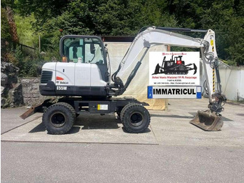 Колёсный экскаватор BOBCAT E55