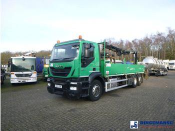 Iveco Stralis 310 6x2 Euro 6 RHD + Atlas 129.3 crane в лизинг Iveco Stralis 310 6x2 Euro 6 RHD + Atlas 129.3 crane: фото 4