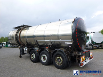 Полуприцеп-цистерна METALOVOUGA Bitumen tank inox 32 m3 / 1 comp + pump: фото 3